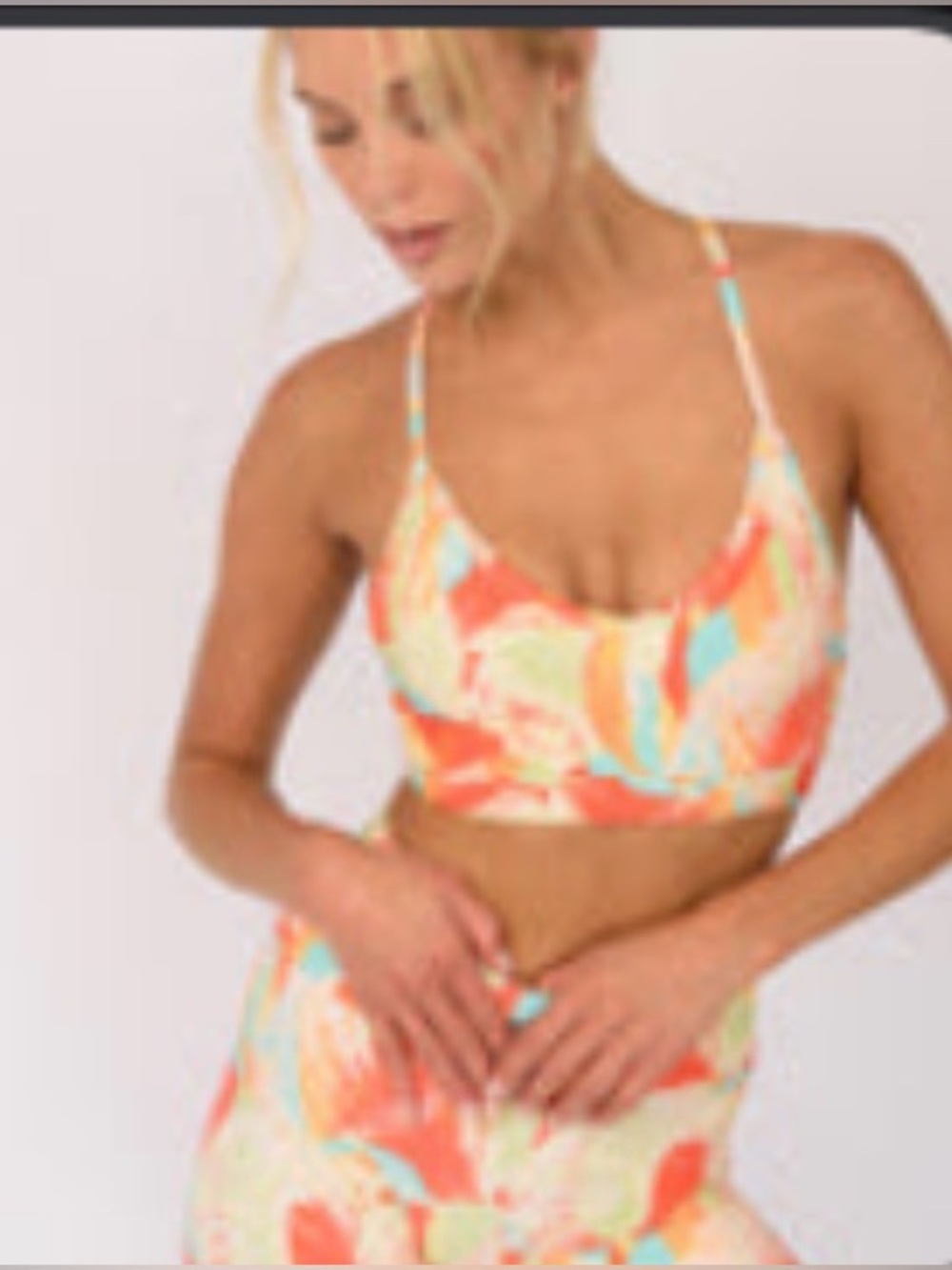 Skatie Zero Sports Bra + Cece Booty Short Workout Set